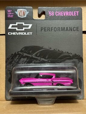 M2 Machines Chase '58 Chevrolet Die-Cast Car - Metallic Pink